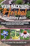 Your Backyard Herbal Gardening Guide: Know, grow, harvest & store over 50 organic, medicinal herb & culinary spice plants at home indoors or outdoors; ... (Gardening with Elizabeth Martens Book 6)