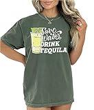 Save Water Drink Tequila Shirt Funny Drinking Alcohol T-Shirt #00082_50