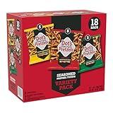 Dot's Pretzels Variety Pack, Original, Honey Mustard, and Parmesan Garlic Twist Snack, 1oz Individually Sized Bags (18 Count)