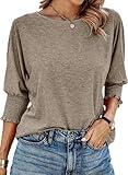 Dokotoo Blouses for Women Dressy Casual Womens Tops Summer 2025 Outfits Long Sleeve Shirts for Women Fall Fashion Trendy Clothes Business Teacher Women's ClothingTops T-Shirts T Shirts