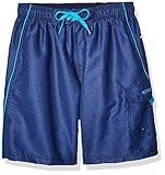 Speedo mens Knee Length Marina ii volley 20 workout shorts swim trunks, Heather/Blue, Medium US