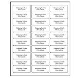Address Labels for Inkjet Printers 1" x 2-5/8", Pack of 3000 Labels