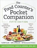 The Food Counter’s Pocket Companion, Fifth Edition: Calories, Carbohydrates, Protein, Fats, Fiber, Sugar, Sodium, Iron, Calcium, Potassium, and Vitamin D―with 30 Restaurant Chains