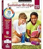 Summer Bridge Activities 6th to 7th Grade Workbooks All Subjects, Middle School Books With Math, Reading Comprehension, Science, Fitness, Social Studies, Writing Practice, and Flash Cards (Volume 8)