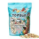 Ramen Toppings Seafood Mix 14oz, 11 Ingredients Blend with Added Superfood Goji, Dried Ramen Toppings for Ramen Noodles, Non-GMO Low Sodium and Richer Flavors
