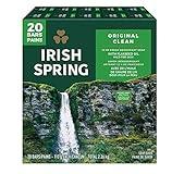 Irish Spring Original Clean Bar Soap for Men, 20 ct.