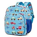 CLUCI Toddler Backpack for Boys Kids Backpacks Preschool Kindergarten Child Bookbag Travel Cute Daycare Bluey Backpack Cars