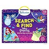 Skillmatics Search and Find Disney Princess Educational Game - Reusable Preschool Learning Activities, Perfect for Toddlers & Kids Who Love Toys, Art & Crafts, Gifts for Boys & Girls Ages 3, 4, 5, 6