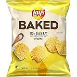 Baked, Lay's Original Potato Crisps, 0.875 Ounce (Pack of 40)