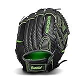 Franklin Sports Fastpitch Softball Glove - Fastpitch Pro - Adult and Youth Softball Mitt - Infield and Outfield - Right Handed Glove - Lime 11" Righty (22433)