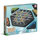 Chain Triangle Chess Game, Geometric Chess Game, Board Games for Family Night, Family Games for Kids and Adults, 2 to 4 Players