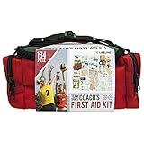 Team Sport Coach First Aid and Safety Kit, Stocked with essential first aid components for emergencies resulting from outdoor and team sports activities