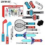 BRHE Nintendo Switch Sports Accessories,12 in 1 Switch Sports Accessories Bundle for Nintendo Switch Sports Games,Family Accessories Kit for Switch/OLED Sports Games