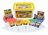Crayola Super Art Coloring Kit (100+ Pcs), Arts & Crafts Set for Kids, Coloring Supplies, Arts & Crafts Set, Gifts for Kids [Amazon Exclusive]