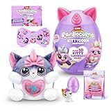 Rainbocorns Kittycorn Surprise Series 2 (American Shorthair) by ZURU, Collectible Plush Stuffed Animal, Surprise Egg, Sticker Pack, Slime, Ages 3+ for Girls, Children