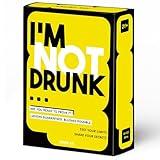 I'M NOT DRUNK - Party Drinking Game for Game Nights - 21st Birthday Gift & Bachelorette Party Game with 55 Amusing Cards - Hilarious Unforgettable Drinking Card Game - Get The Party Started