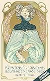 Ethereal Visions Illuminated Tarot Deck: Elegant 80-Card Art Nouveau Tarot Deck with Gold Foil, Full-Color 140-Page Guidebook, Hand-Drawn Illustrations – Ideal for Beginners & Collectors