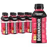 BODYARMOR Sports Drink Sports Beverage, Strawberry Banana, Coconut Water Hydration, Natural Flavors With Vitamins, Potassium-Packed Electrolytes, Perfect For Athletes, 12 Fl Oz (Pack of 8)