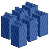 Avalon Towels Cotton Shop Rags – (Pack of 150) Size 12x14 Inches Cleaning Rags – Absorbent Shop Towels and Multipurpose Cleaning Towels for Automobiles, Industries, Garage and Homes (Blue)