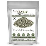The Spice Way - Tzatziki Seasoning Dip (4 oz) - Tzatziki Sauce Greek Seasoning for Gyros, Souvlaki Seasoning, or Yogurt Dip