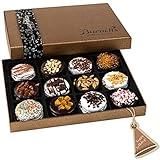 Barnetts Happy Birthday Gifts Chocolate Cookies Basket for Women, Prime for Mom, Wife, Aunt, Grandma, Niece, Daughter, Sister, Best Friend