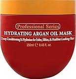 Arvazallia Hydrating Argan Oil Hair Mask and Deep Conditioner for Dry or Damaged Hair (8.45 oz Jar)