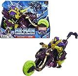 Masters of the Universe He-Man and The Action Figure + Vehicle Based on Animated Series, Articulated Battle Characters, Gift for 4 Years and Older