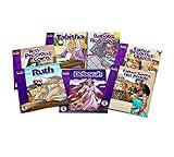 A Reason For Reading Intermediate Readers 7 Book Set, Women of The Bible - Kids Workbooks for Kindergarten, 1st Grade & 2nd Graders - Learning Books for Comprehension & Words Skills