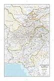National Geographic Afghanistan, Pakistan Wall Map (21.5 x 32.5 in) (National Geographic Reference Map)