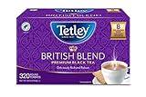 Tetley British Blend Premium Black Tea, 320 Teabags, Rainforest Alliance Certified