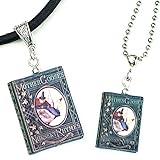 Mother Goose Nursery Rhymes Clay Mini Book Pendant Necklace You Pick Chain or Cord