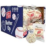 Kathy Kaye Baseball Sweet & Salty 1 oz. Popcorn Balls | Delicious, Crunchy, & Perfect for Snacking| Classic Sweet & Salty Flavor for Game Day, Parties & More | Box of 18