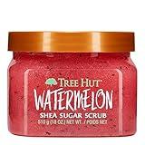 Tree Hut Shea Sugar Scrub - Watermelon - 18 oz - Exfoliating Body Scrub for Smooth, Glowing Skin - Made with Real Sugar and Shea Butter
