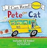 Pete the Cat 12-Book Phonics Fun!: An Ebook of 12 Mini-Books Featuring Short and Long Vowel Sounds (I Can Read Phonics)