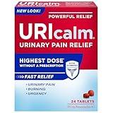 Uricalm Max - Maximum Strength - Prompt Relief of UTI Pain, Burning, Urgency & Increased Frequency - 24 Count