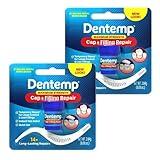 Dentemp Maximum Strength Loose Cap and Lost Filling Repair - Dental Repair Kit for Instant Pain Relief (Pack of 2)