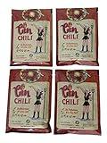 Cin Chili Mix Deliciously Cin-ful Seasoning Sauce for Cooking or Baking, Pack of 4 (2.75 Ounces Each Package)