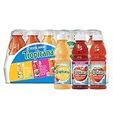 Tropicana 100% Juice Variety Pack - Pineapple Peach Mango, Fruit Medley & Strawberry Orange, Single Serve, 10 Fl Oz Bottles (Pack of 24) - Vitamin C Rich, No Added Sugars, No Artificial Flavors