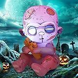 COMIN 3 FT Halloween Inflatables Zombie Baby Outdoor Decorations Blow Up Yard with Built-in LEDs for Indoor Party Garden Lawn Decor