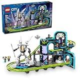 LEGO City Robot World Roller Coaster Building Set - Kids Engineering Toy with Posable Mech Suit for Boys & Girls, Ages 8+ - Gift Ideas for Birthdays - 60421
