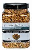 Peanut Brittle Crunch Coat Ice Cream Toppings by Medley hills farm in Reusable Container 1.25 Lbs.