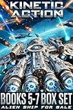 Kinetic Action (Alien Ship for Sale, Books 5-7): First Command Scifi Box Set (Realms)