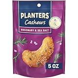 PLANTERS Cashews Rosemary & Sea Salt - Trail Mix Snack Packs - Snack with Rosemary & Sea Salt, Party Trail Mix, 5 Oz Bag, Pack of 1