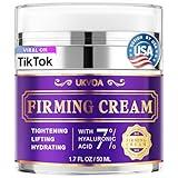UKVOA Neck Firming Cream, Anti-Aging Face Moisturizer for Women with Retinol, Collagen & Hyaluronic Acid, Tighten and Lift Neck Cream 1.7 Fl Oz