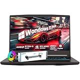 msi Thin A15 Gaming Laptop, 15.6" FHD – Ryzen 9 8945HS, RTX 4060 Graphics, Built for Speed and Seamless Gaming, Backlit Keyboard, Wi-Fi 6, Thunderbolt 4 (16GB RAM | 1TB SSD)