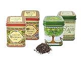 Royal Tara Black Tea Set of 4 - Scottish Breakfast Tea, Welsh Brew Tea, Breakfast Tea Ireland & Tin of Loose Tea