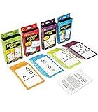 Carson Dellosa 4-Pack Math Flash Cards for Kids Ages 4-8, 211 Addition and Subtraction Flash Cards and Multiplication and Division Flash Cards for Kindergarten, 1st, 2nd, 3rd, 4th, 5th & 6th Grade
