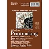 Strathmore (433-5 400 Series Printmaking Pad, Heavyweight, 5"x7", White, 20 Sheets