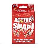 TOMY T73244EN Active Snap, Children Action, Preschool Kids Card Based Game for Boys & Girls 4 Years and Up