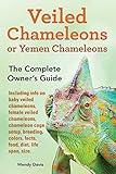 Veiled Chameleons or Yemen Chameleons as pets. info on baby veiled chameleons, female veiled chameleons, chameleon cage setup, breeding, colors, facts, food, diet, life span, size.